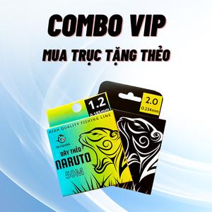 COMBO VIP Mua Trục Tặng Thẻo Naruto Dây Trục 100m Tàn Hình Dây Thẻo