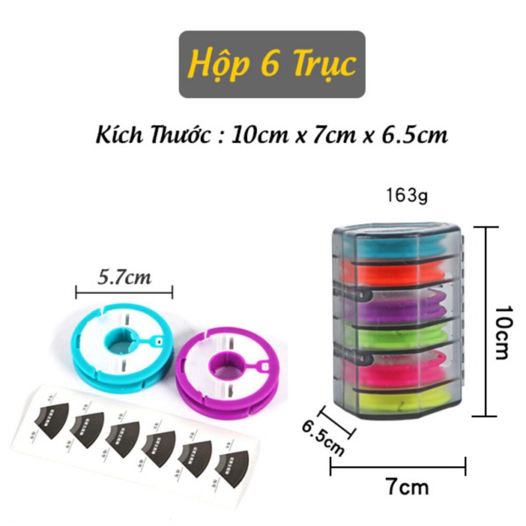 Hộp Đựng Trục Câu Đài Tiện Lợi Chất Liệu Nhựa ABS