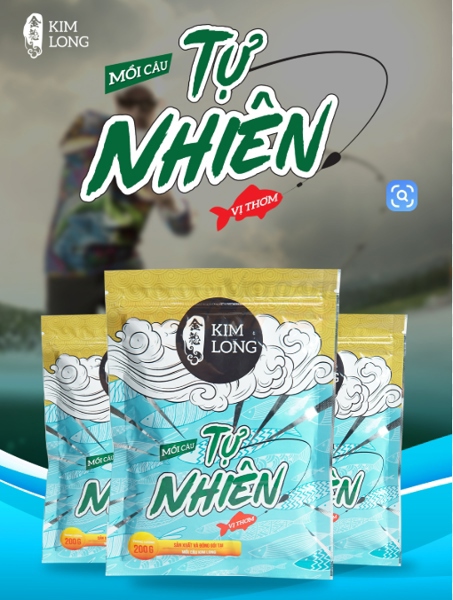 Mồi câu Tự Nhiên Kim Long Vị Thơm