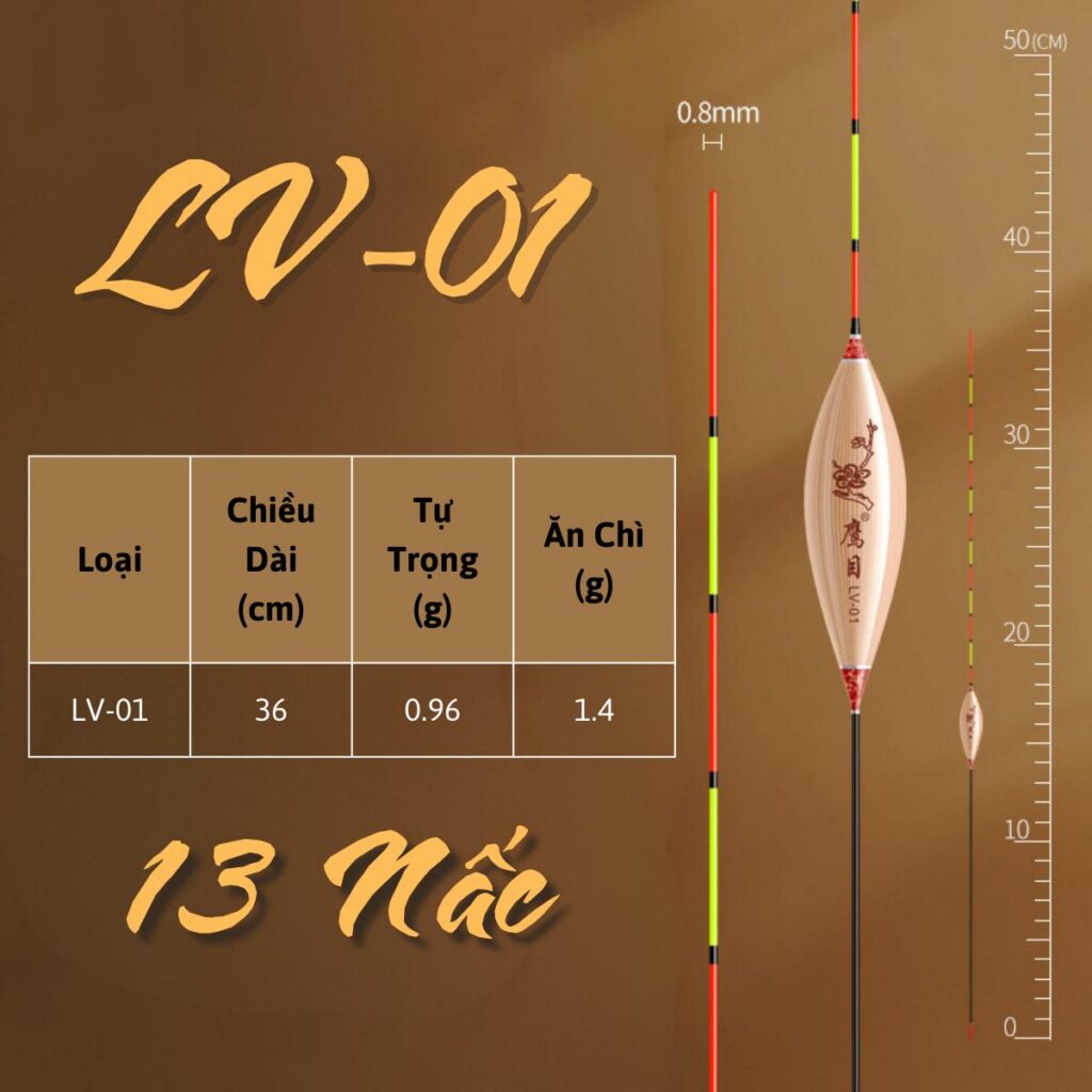 Phao Cỏ LV - Phao Cỏ Câu Đài