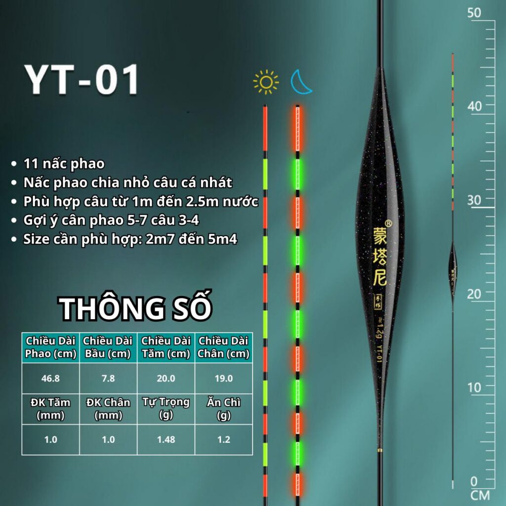 Phao Đèn Câu Ngày Đêm
