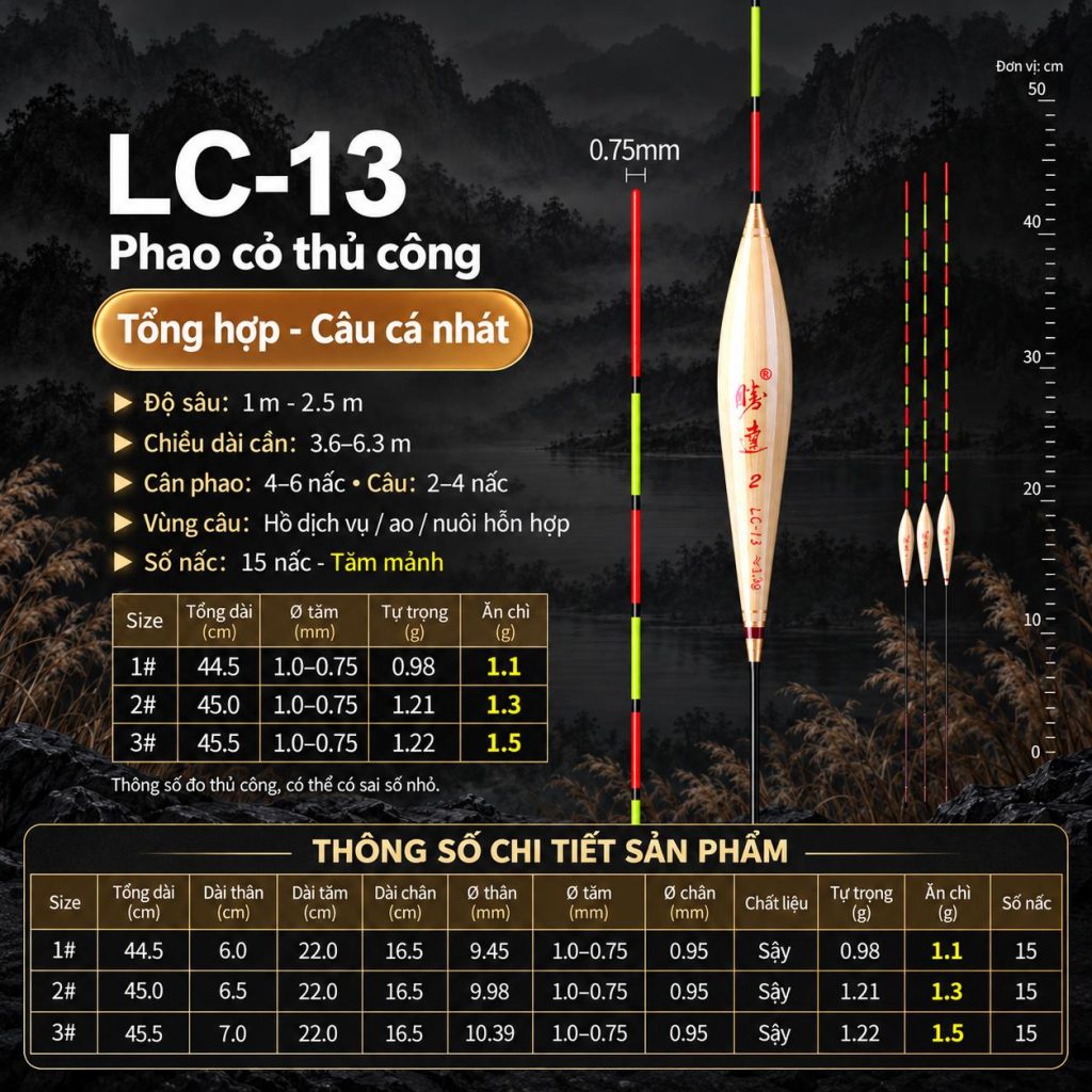 Phao Cỏ Thủ Công - Phiên Bản LC